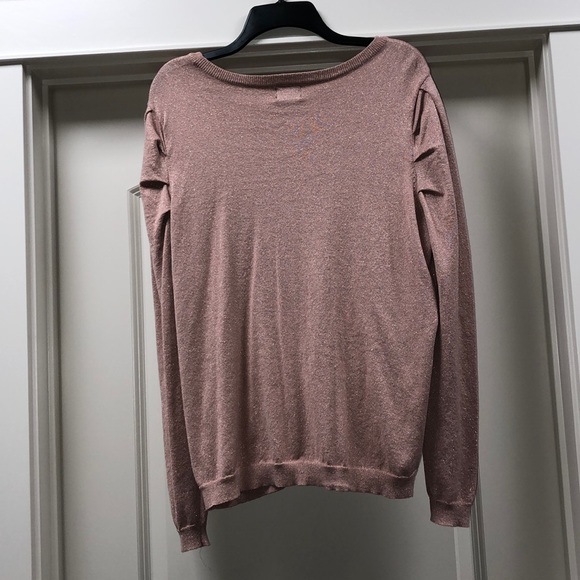 Pink Ruffled Sleeve Top - Picture 3 of 3